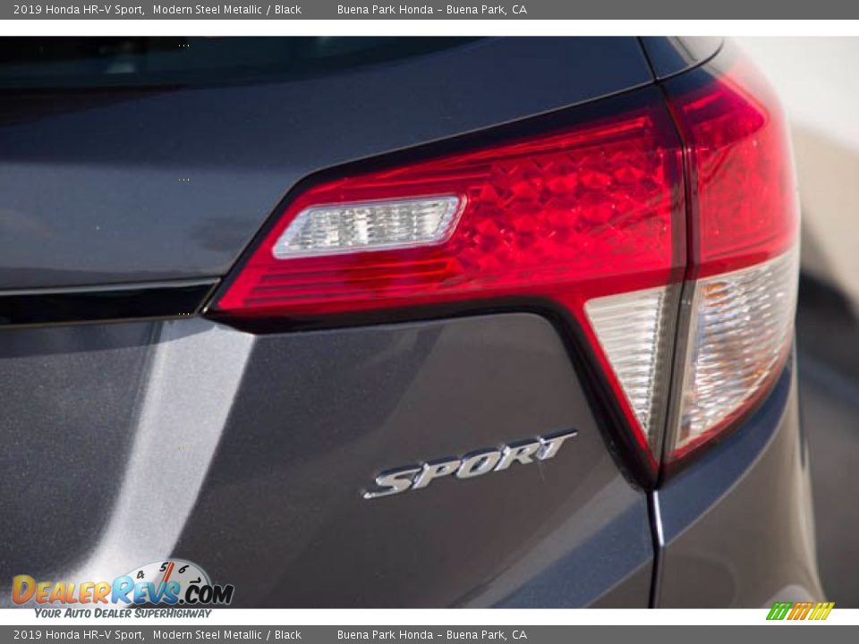 2019 Honda HR-V Sport Modern Steel Metallic / Black Photo #11