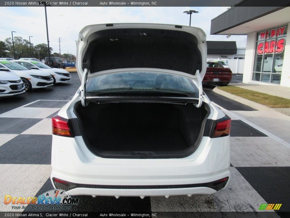 2020 Nissan Altima S Glacier White / Charcoal Photo #5