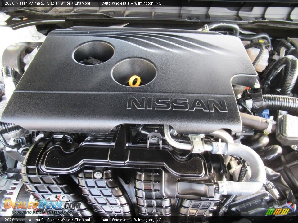 2020 Nissan Altima S Glacier White / Charcoal Photo #6
