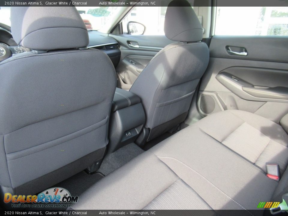 2020 Nissan Altima S Glacier White / Charcoal Photo #12