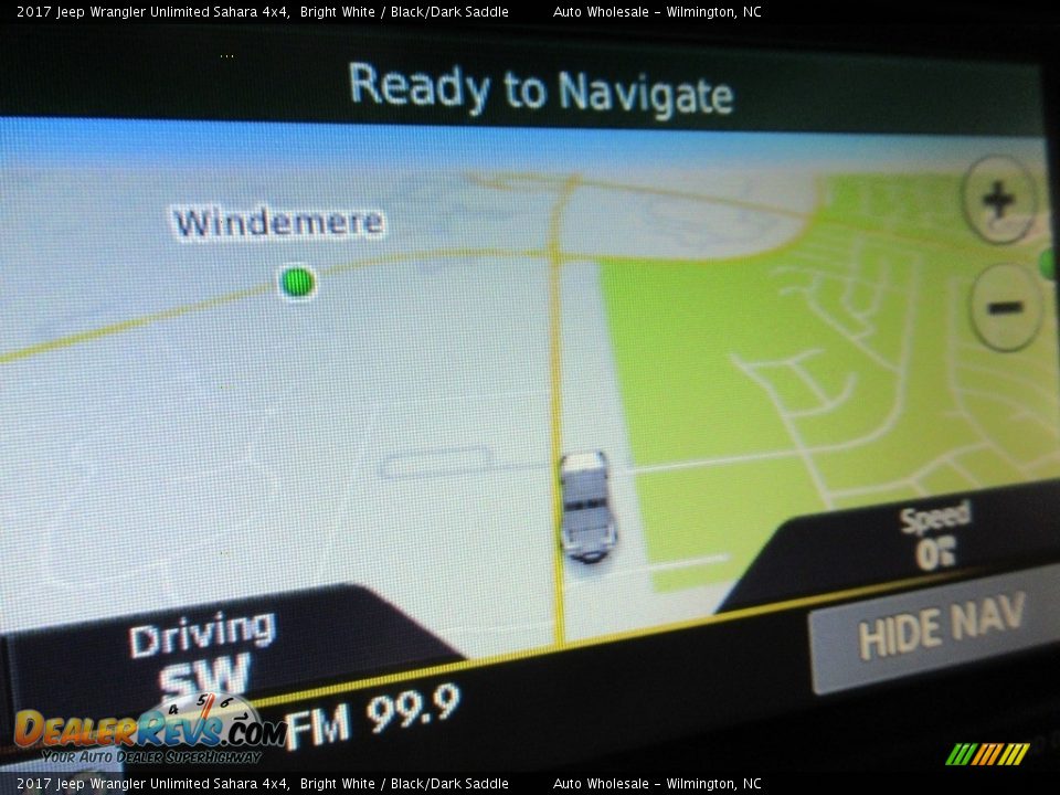 2017 Jeep Wrangler Unlimited Sahara 4x4 Bright White / Black/Dark Saddle Photo #16