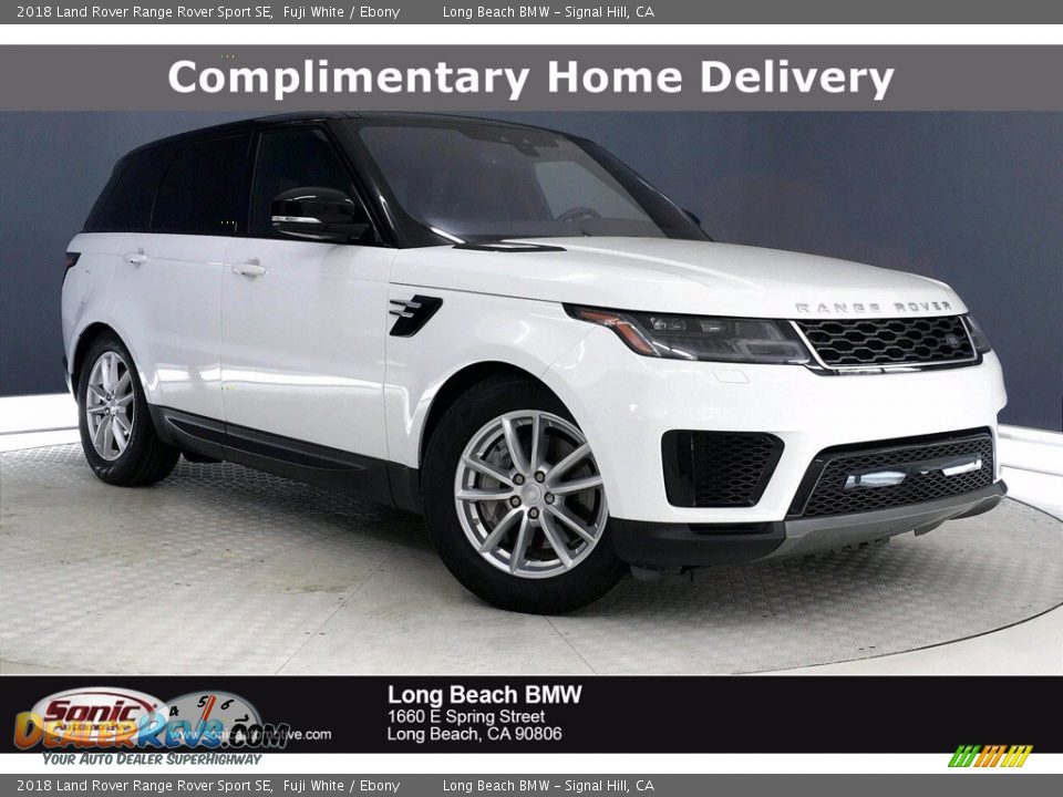 2018 Land Rover Range Rover Sport SE Fuji White / Ebony Photo #1