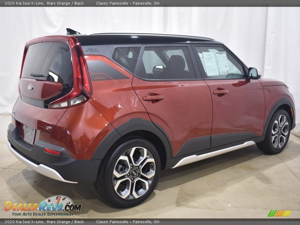 2020 Kia Soul X-Line Mars Orange / Black Photo #2