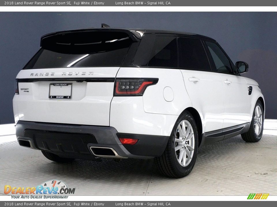 2018 Land Rover Range Rover Sport SE Fuji White / Ebony Photo #13