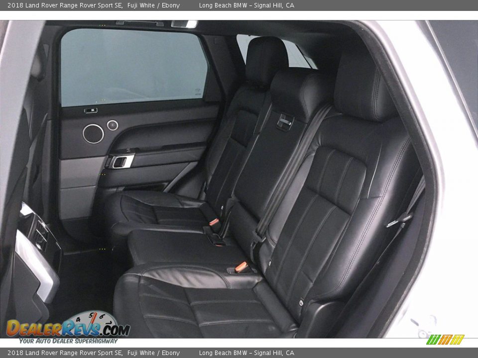 Rear Seat of 2018 Land Rover Range Rover Sport SE Photo #30