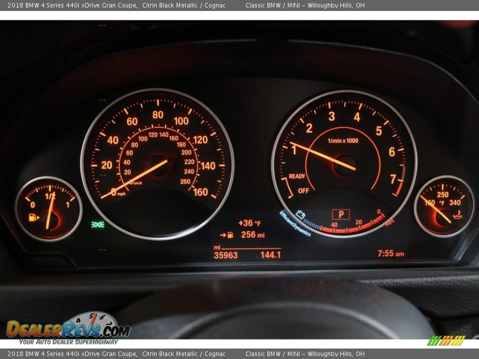 2018 BMW 4 Series 440i xDrive Gran Coupe Gauges Photo #9