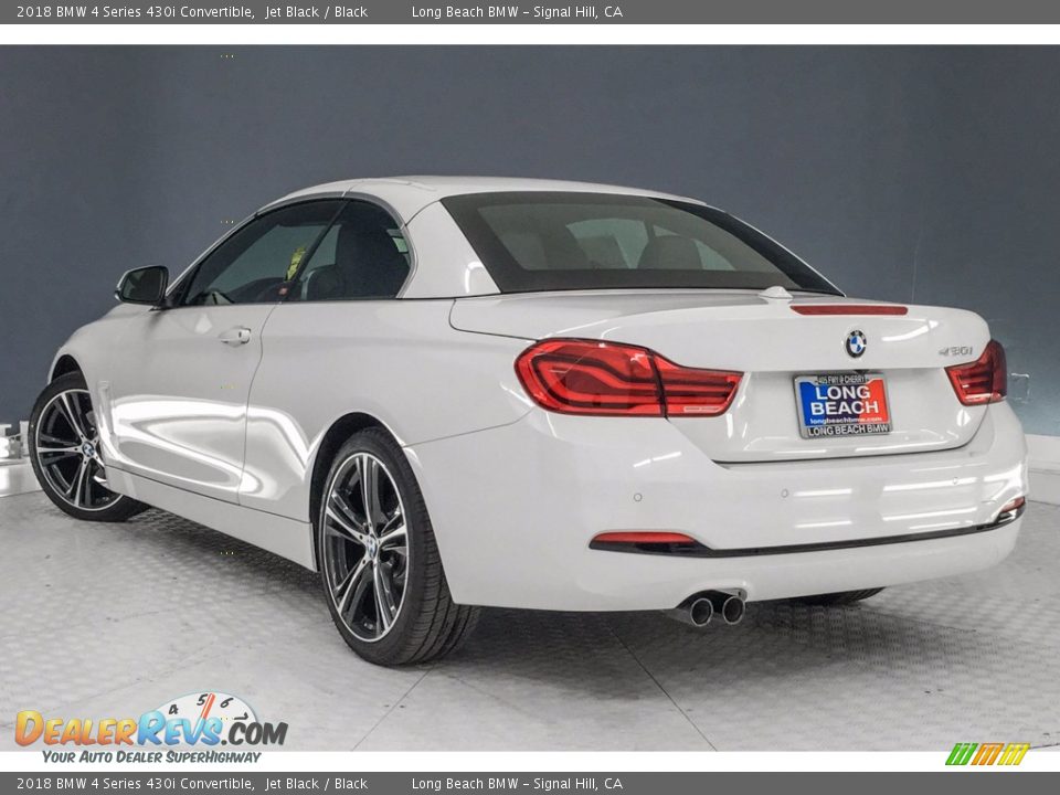 2018 BMW 4 Series 430i Convertible Jet Black / Black Photo #3