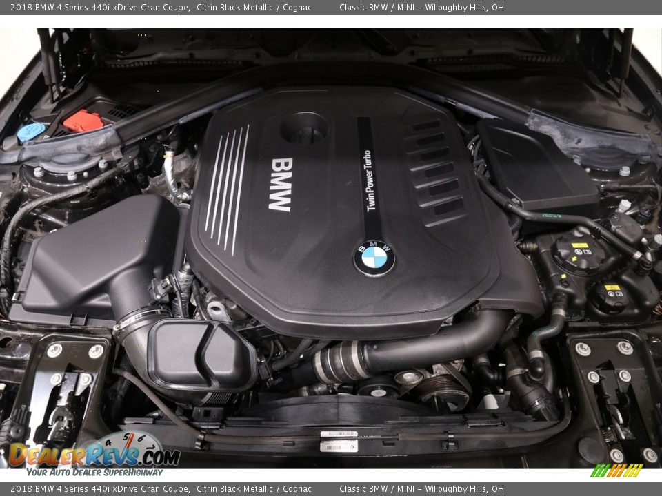 2018 BMW 4 Series 440i xDrive Gran Coupe 3.0 Liter DI TwinPower Turbocharged DOHC 24-Valve VVT Inline 6 Cylinder Engine Photo #25