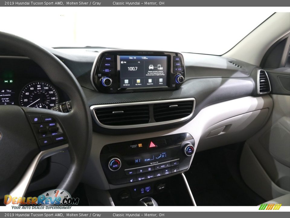 2019 Hyundai Tucson Sport AWD Molten Silver / Gray Photo #9