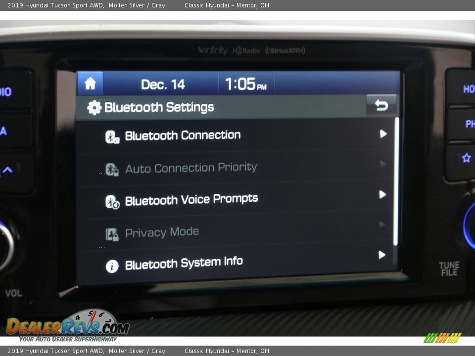 2019 Hyundai Tucson Sport AWD Molten Silver / Gray Photo #11