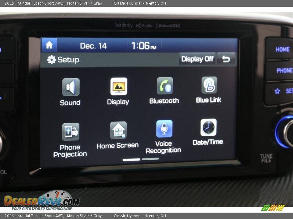 2019 Hyundai Tucson Sport AWD Molten Silver / Gray Photo #12