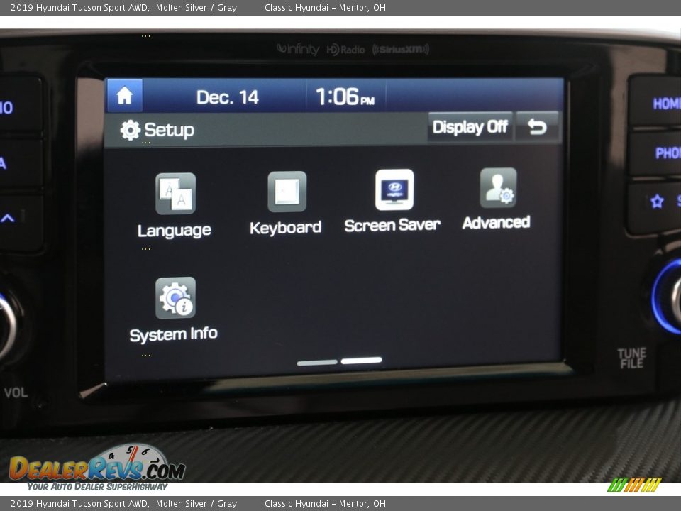2019 Hyundai Tucson Sport AWD Molten Silver / Gray Photo #13