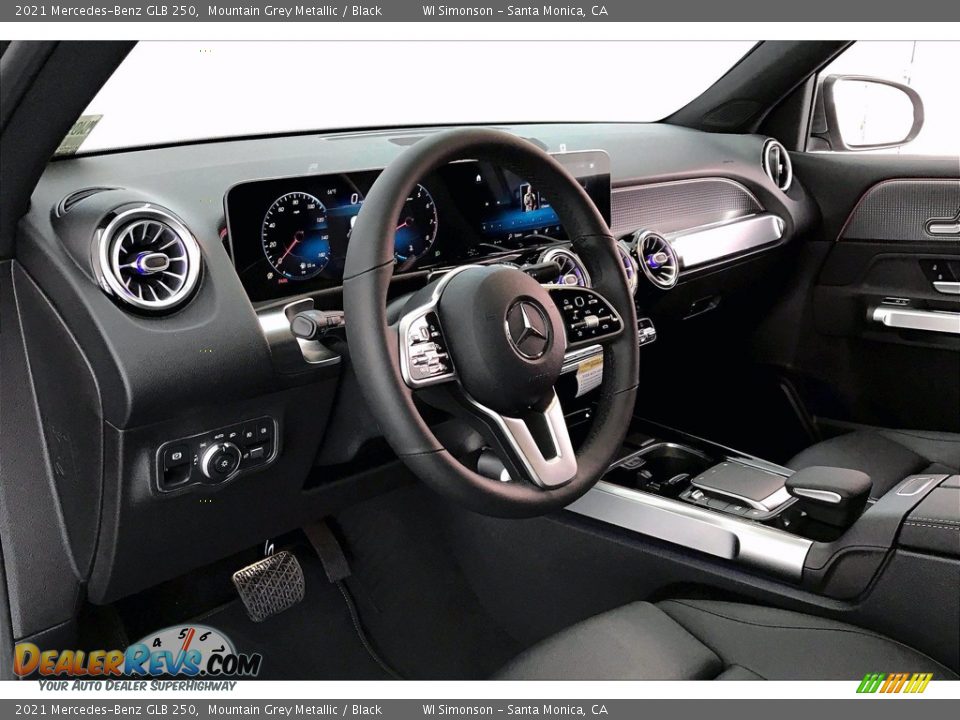 2021 Mercedes-Benz GLB 250 Mountain Grey Metallic / Black Photo #4