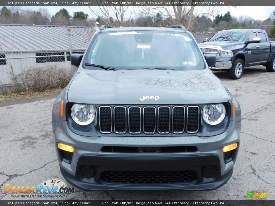 2021 Jeep Renegade Sport 4x4 Sting-Gray / Black Photo #2