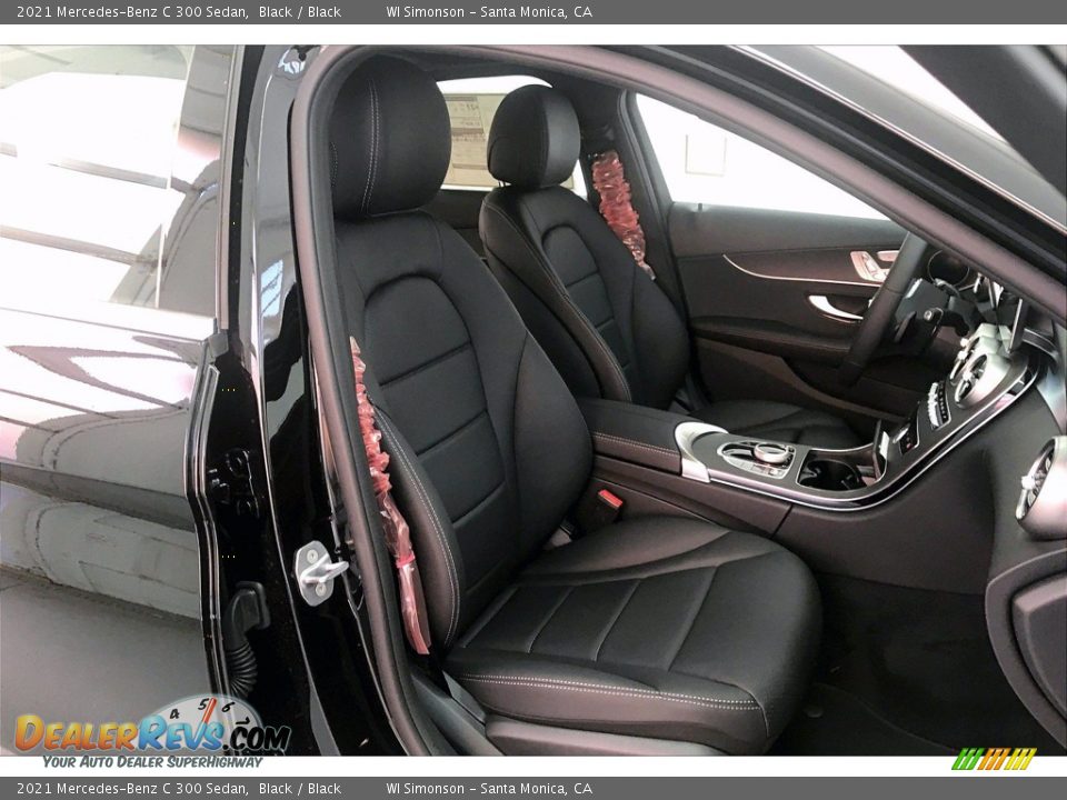 2021 Mercedes-Benz C 300 Sedan Black / Black Photo #5