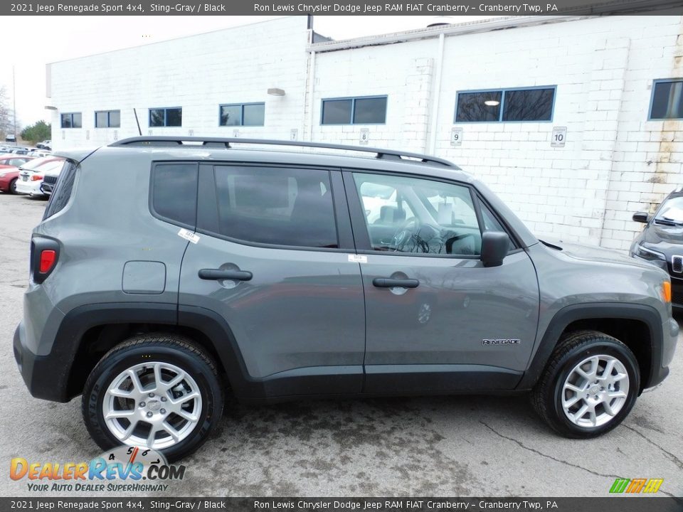 2021 Jeep Renegade Sport 4x4 Sting-Gray / Black Photo #4