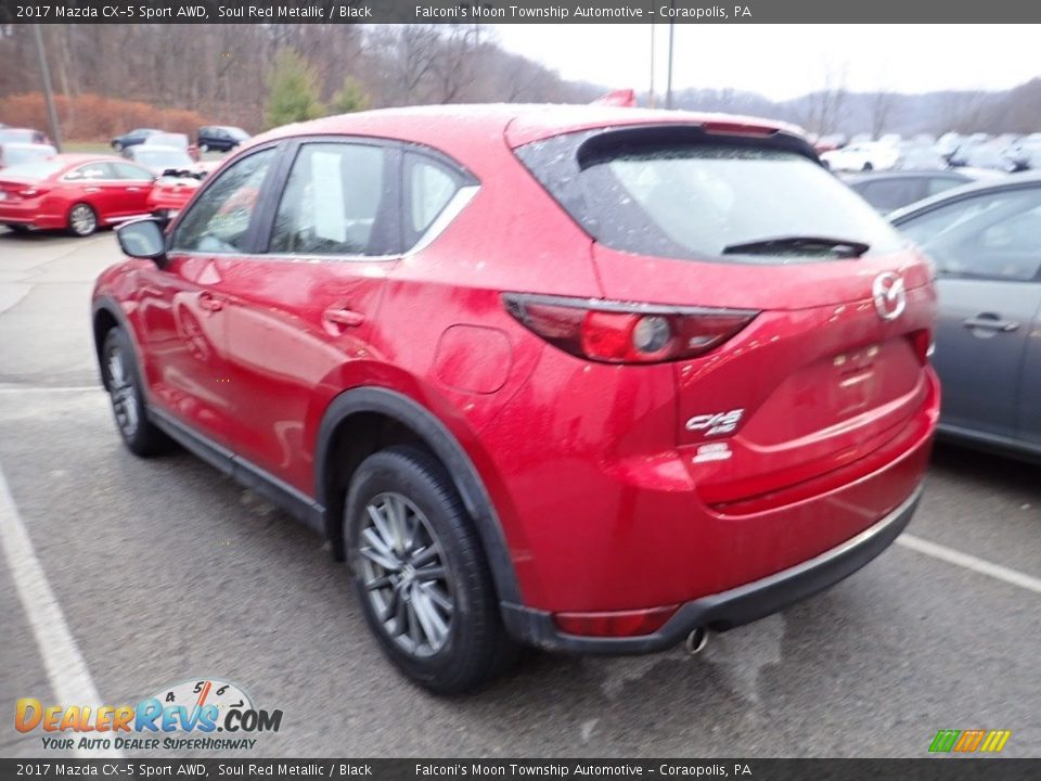 2017 Mazda CX-5 Sport AWD Soul Red Metallic / Black Photo #2