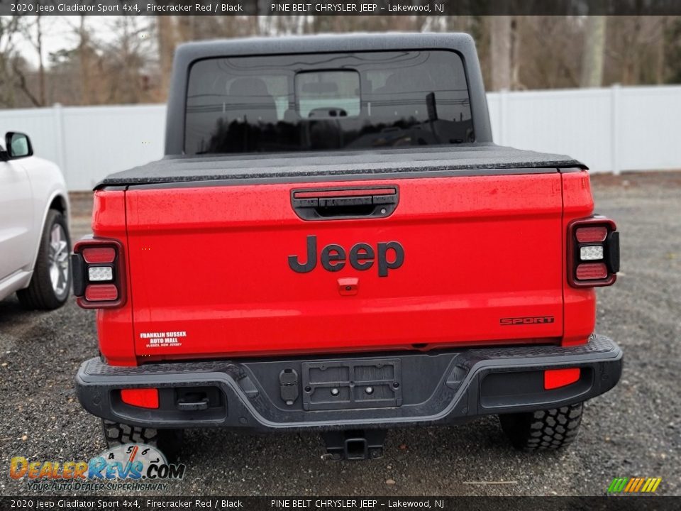 2020 Jeep Gladiator Sport 4x4 Firecracker Red / Black Photo #4