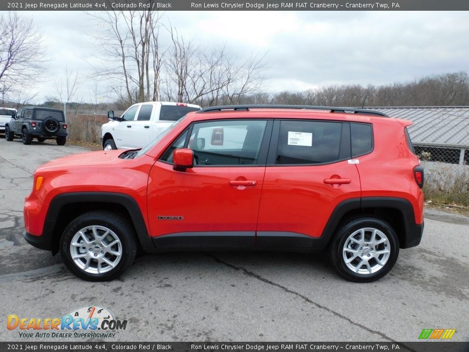 Colorado Red 2021 Jeep Renegade Latitude 4x4 Photo #9