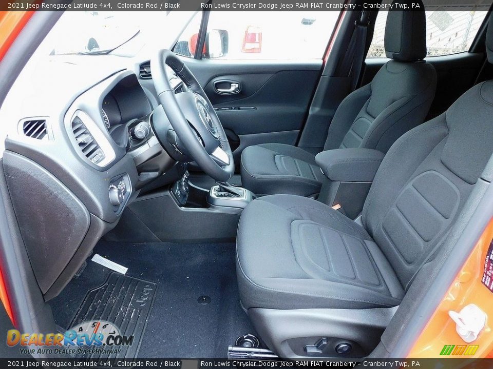 2021 Jeep Renegade Latitude 4x4 Colorado Red / Black Photo #11