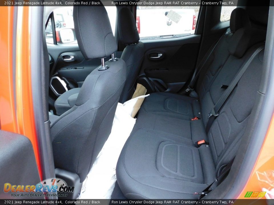 2021 Jeep Renegade Latitude 4x4 Colorado Red / Black Photo #12