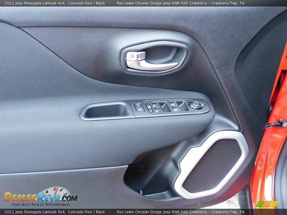 2021 Jeep Renegade Latitude 4x4 Colorado Red / Black Photo #14