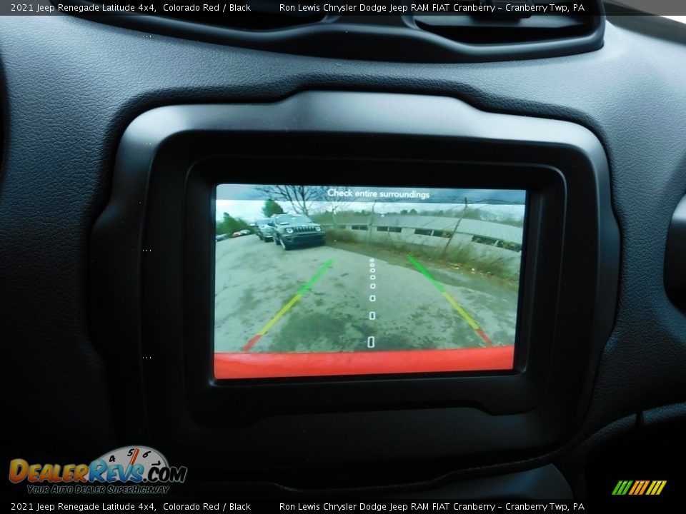 2021 Jeep Renegade Latitude 4x4 Colorado Red / Black Photo #17