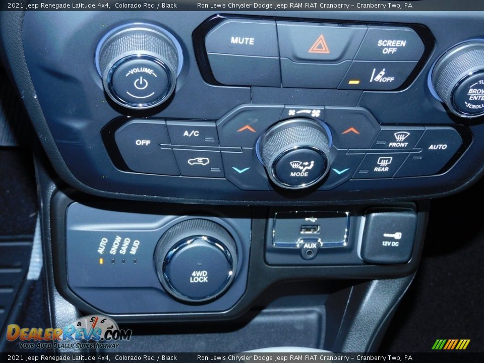 2021 Jeep Renegade Latitude 4x4 Colorado Red / Black Photo #18