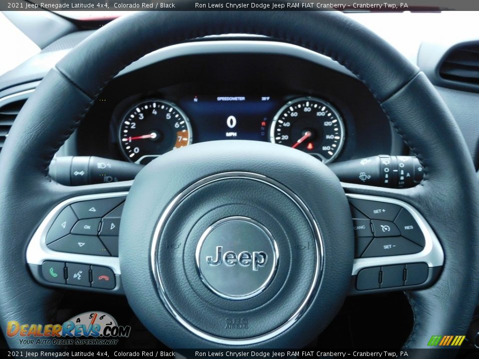2021 Jeep Renegade Latitude 4x4 Colorado Red / Black Photo #19