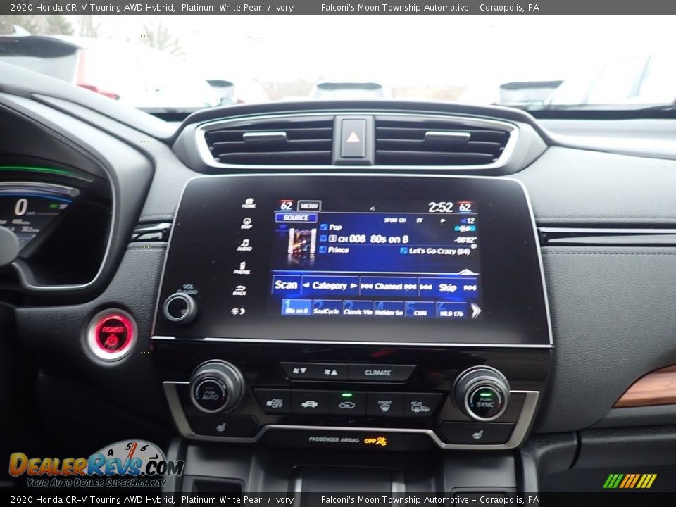 Controls of 2020 Honda CR-V Touring AWD Hybrid Photo #12