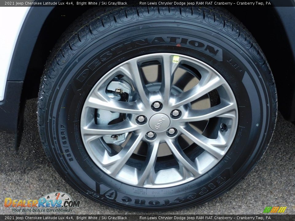 2021 Jeep Cherokee Latitude Lux 4x4 Wheel Photo #10
