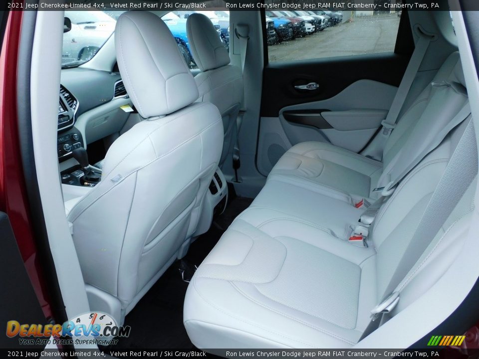 Rear Seat of 2021 Jeep Cherokee Limited 4x4 Photo #12