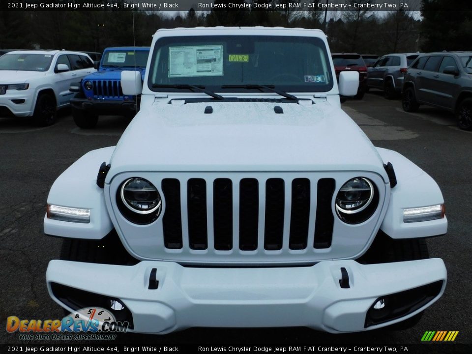 2021 Jeep Gladiator High Altitude 4x4 Bright White / Black Photo #2