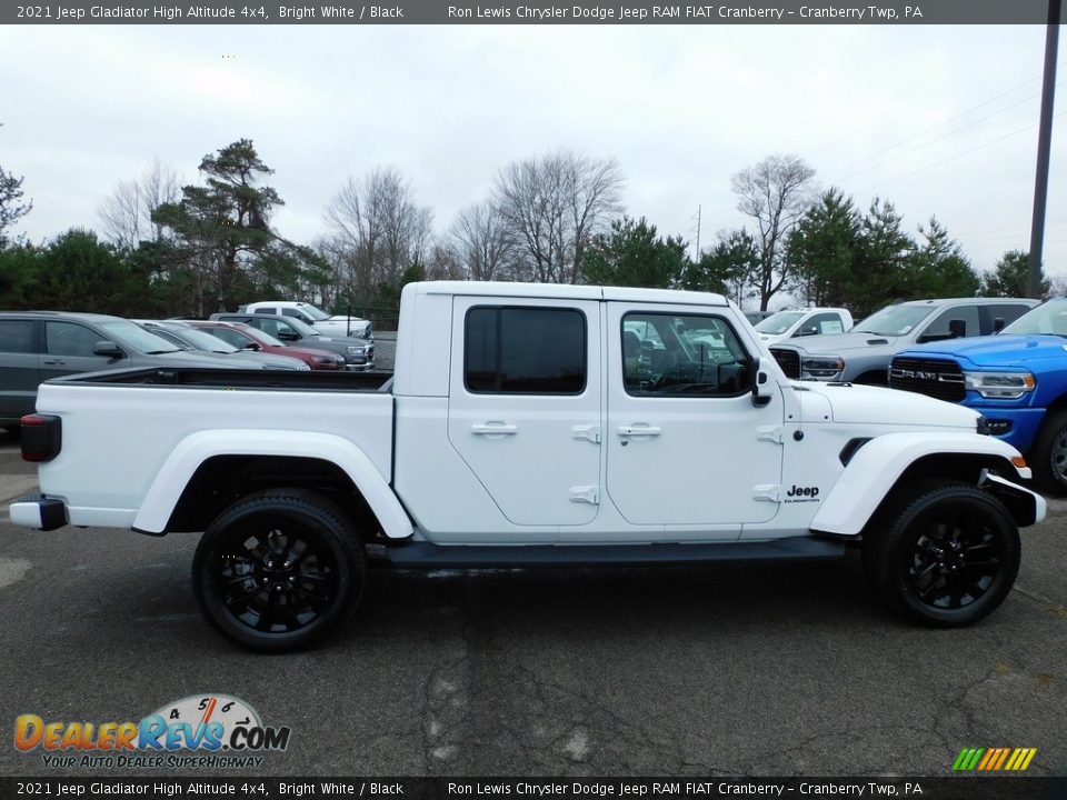 2021 Jeep Gladiator High Altitude 4x4 Bright White / Black Photo #4