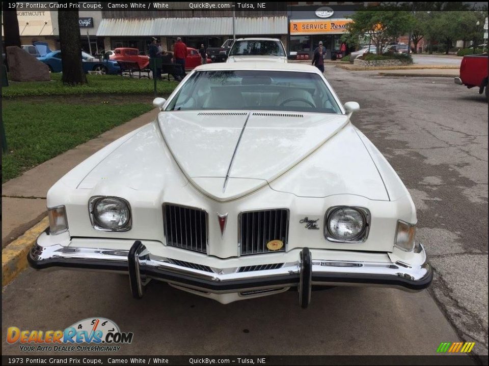 Cameo White 1973 Pontiac Grand Prix Coupe Photo #4