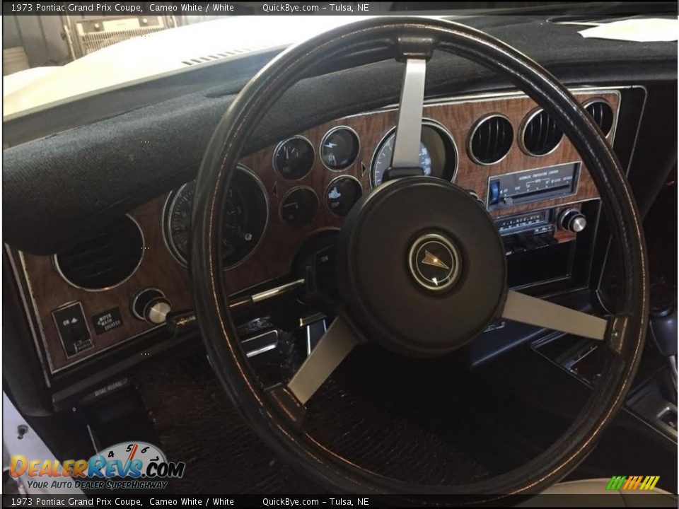 1973 Pontiac Grand Prix Coupe Steering Wheel Photo #14