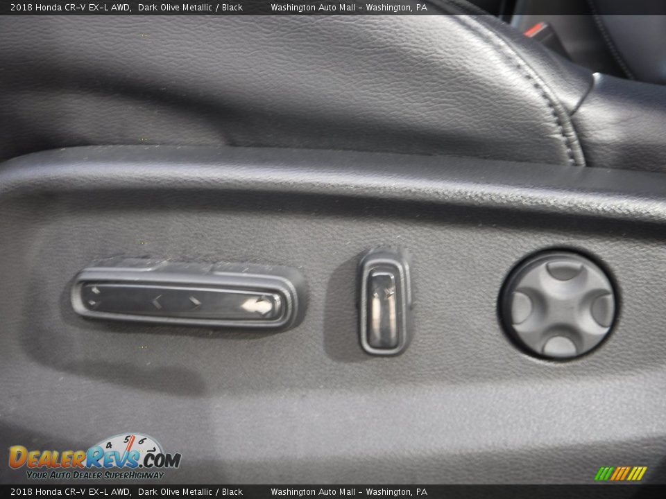 2018 Honda CR-V EX-L AWD Dark Olive Metallic / Black Photo #16