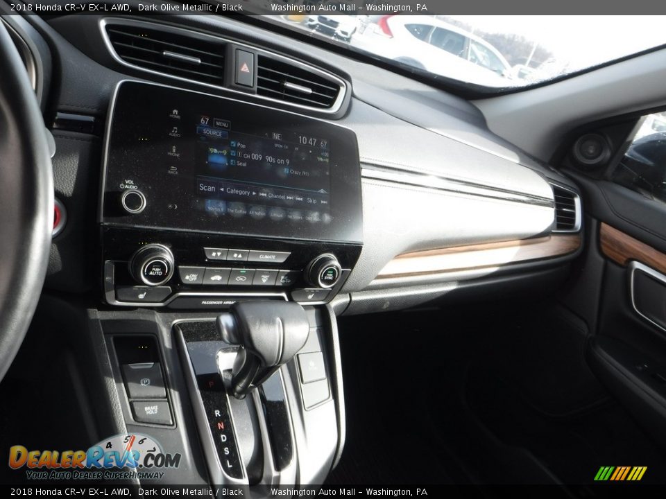 2018 Honda CR-V EX-L AWD Dark Olive Metallic / Black Photo #18