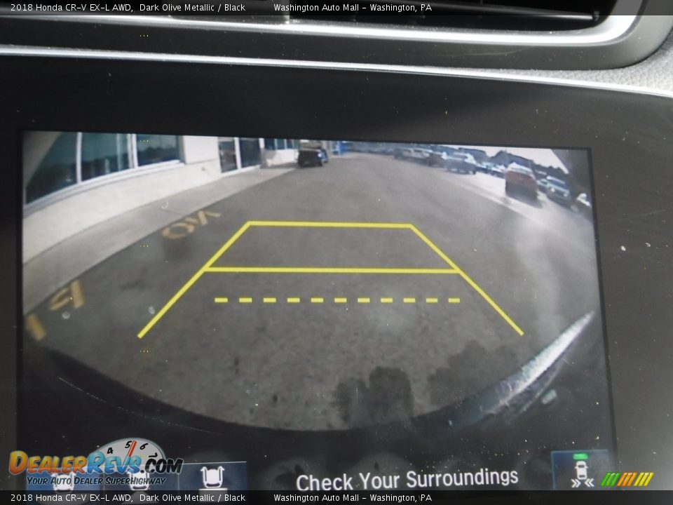 2018 Honda CR-V EX-L AWD Dark Olive Metallic / Black Photo #20