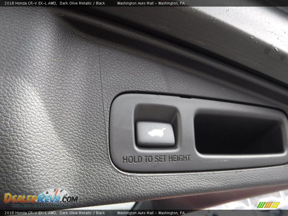 2018 Honda CR-V EX-L AWD Dark Olive Metallic / Black Photo #24
