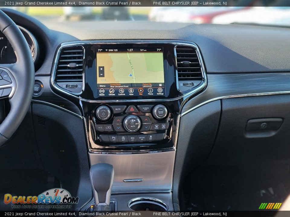 2021 Jeep Grand Cherokee Limited 4x4 Diamond Black Crystal Pearl / Black Photo #10