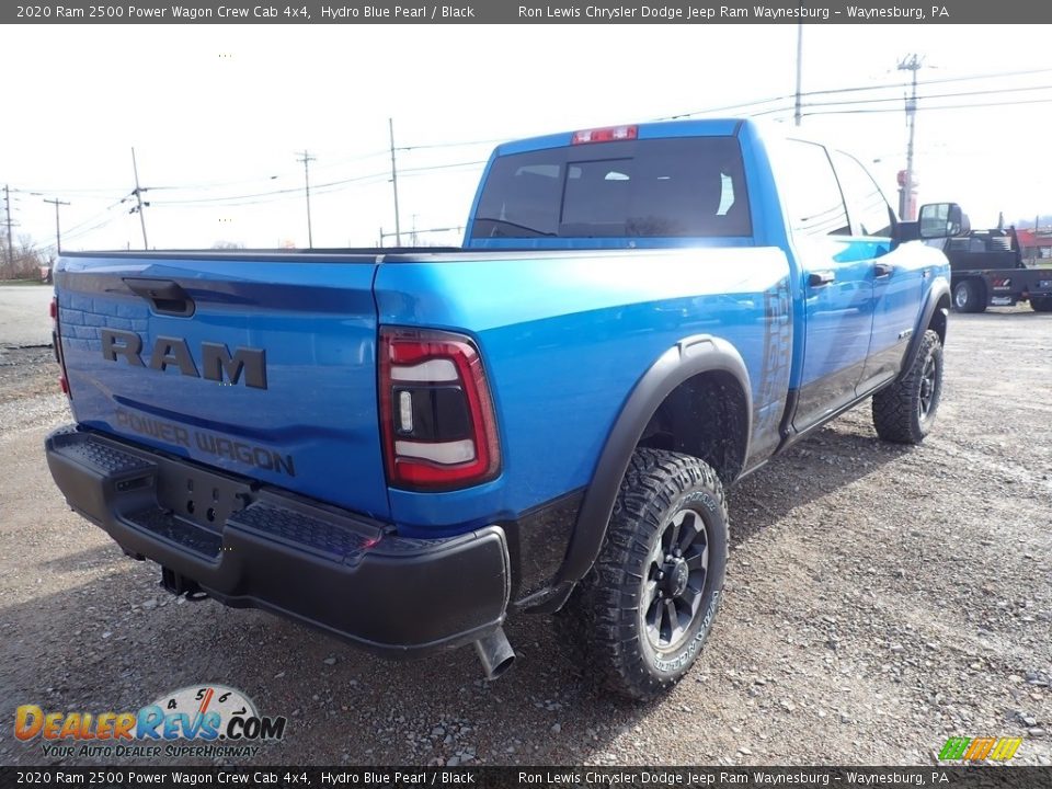 2020 Ram 2500 Power Wagon Crew Cab 4x4 Hydro Blue Pearl / Black Photo #7