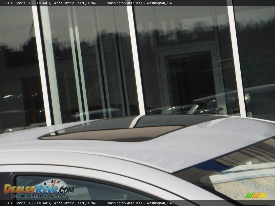 2018 Honda HR-V EX AWD White Orchid Pearl / Gray Photo #4