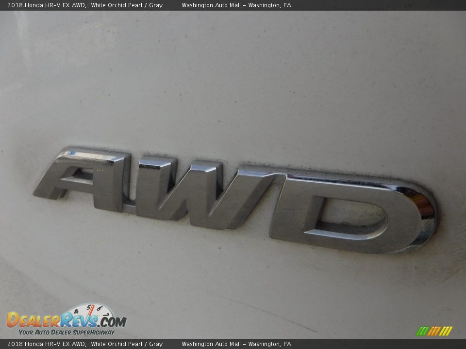 2018 Honda HR-V EX AWD White Orchid Pearl / Gray Photo #10
