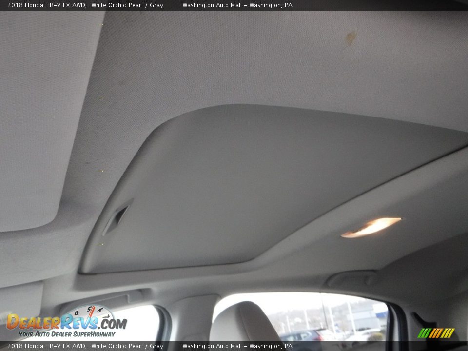 2018 Honda HR-V EX AWD White Orchid Pearl / Gray Photo #11