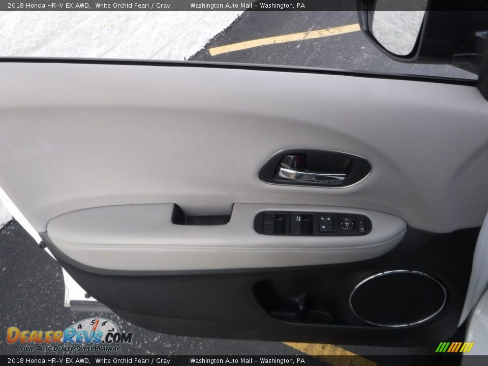 2018 Honda HR-V EX AWD White Orchid Pearl / Gray Photo #12