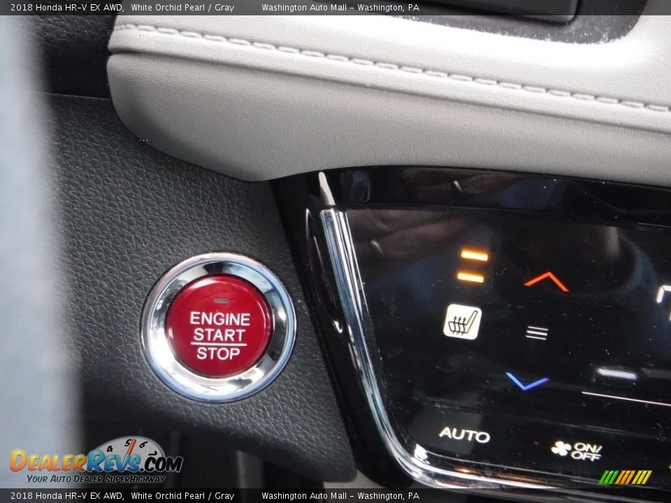 2018 Honda HR-V EX AWD White Orchid Pearl / Gray Photo #17