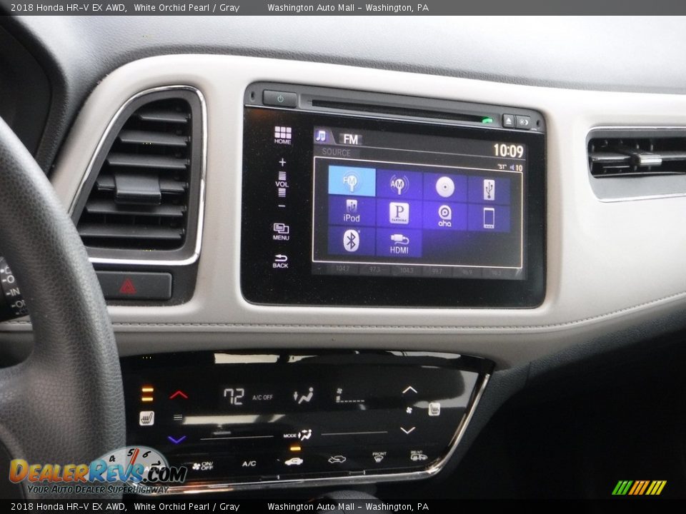 2018 Honda HR-V EX AWD White Orchid Pearl / Gray Photo #18