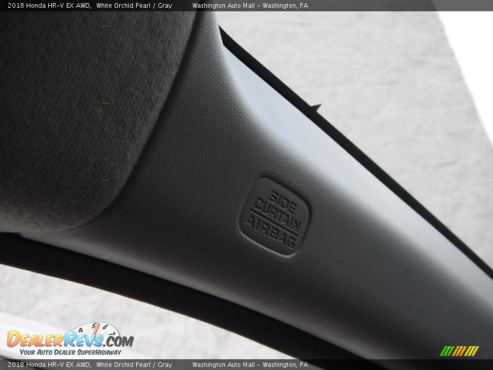 2018 Honda HR-V EX AWD White Orchid Pearl / Gray Photo #20