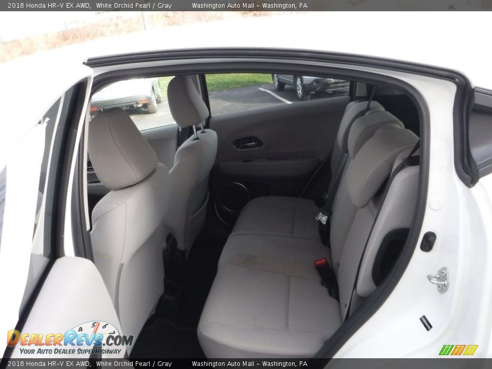 2018 Honda HR-V EX AWD White Orchid Pearl / Gray Photo #22